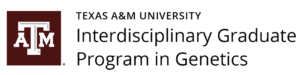 Genetics at Texas A&M University Logo