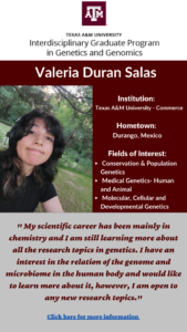 Duran Salas, Valeria- 2024 GGEN Incoming Student Feature