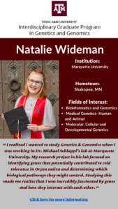 Wideman, Natalie- 2024 GGEN Incoming Student Feature