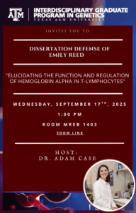 Emily Reed Defense flyer